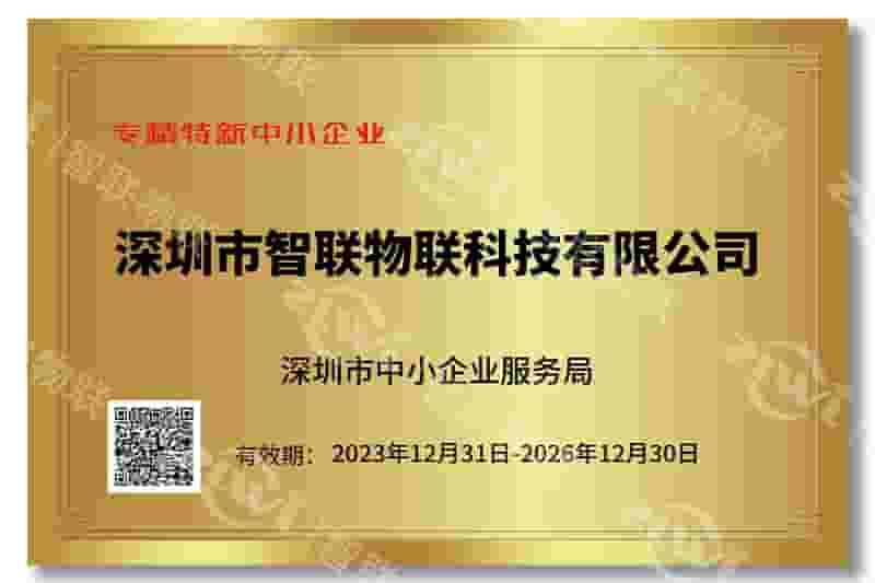 K8凯发(中国)专精特新证书